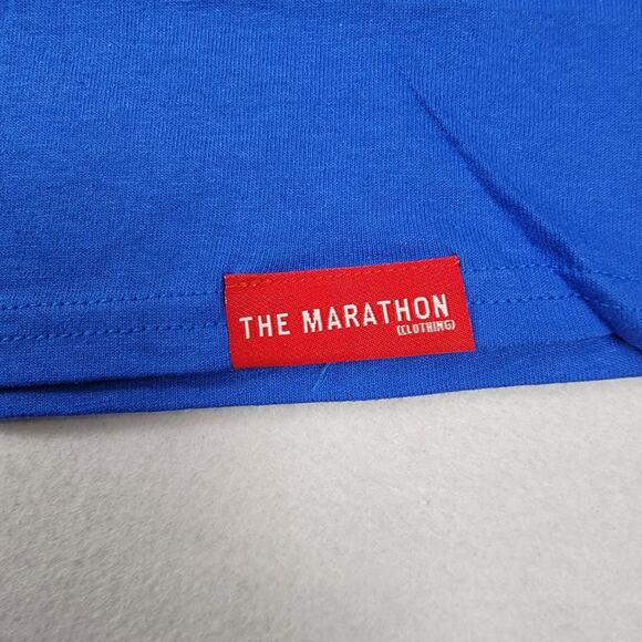 The Marathon Clothing Crenshaw Shirt Mens Small Blue TMC Graphic Tee Crewneck - Picture 6 of 8